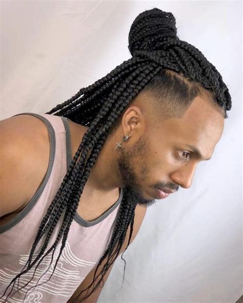 mens box braids styles|box braids men medium length.